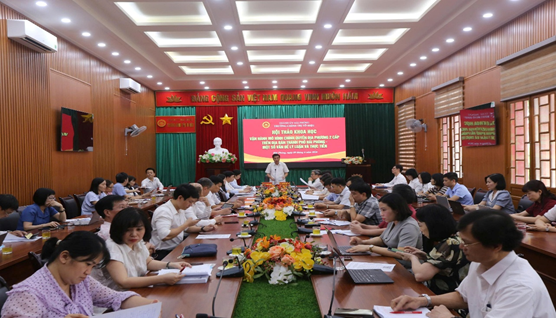Trường Chính trị Tô Hiệu tổ chức Hội thảo khoa học: “Vận hành mô hình chính quyền địa phương 2 cấp trên địa bàn thành phố Hải Phòng - Một số vấn đề lý luận và thực tiễn”